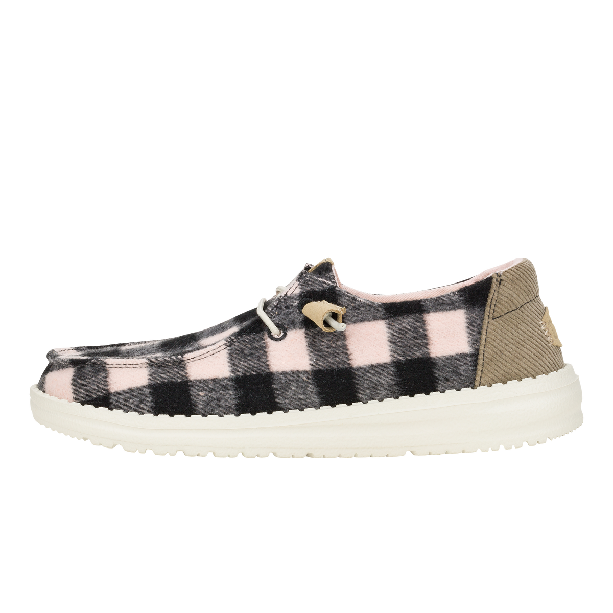 Wendy Buffalo Plaid - Pale Pink/Black