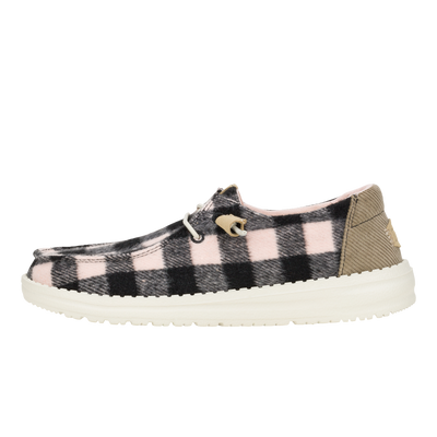 Wendy Buffalo Plaid - Pale Pink/Black