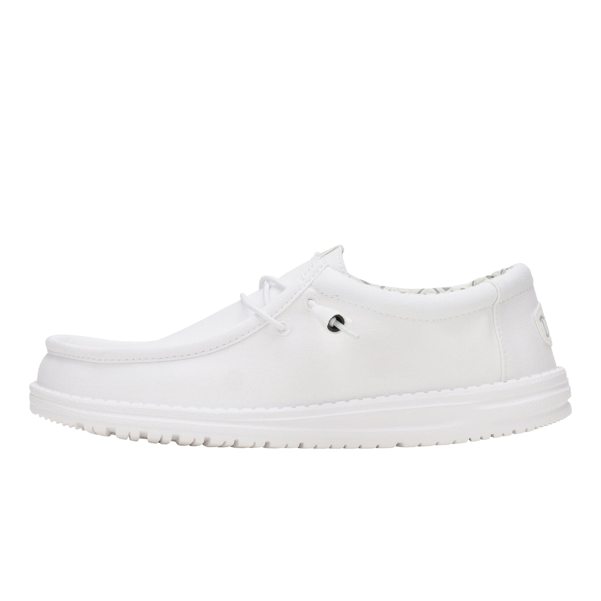 Wally Stretch Canvas - White/White