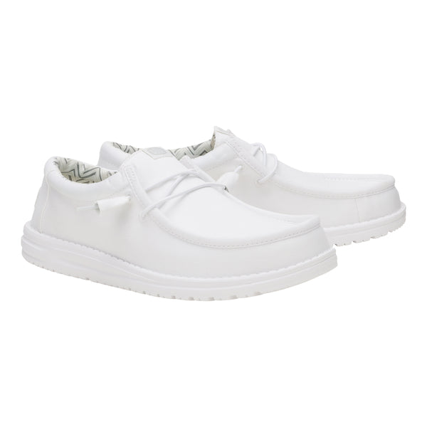 Wally Stretch Canvas - White/White