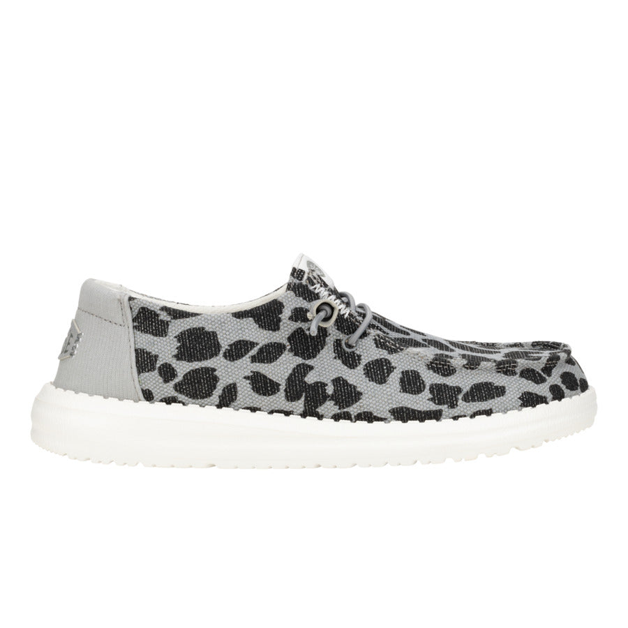 Wendy Leopard Sparkle  - Black/Grey