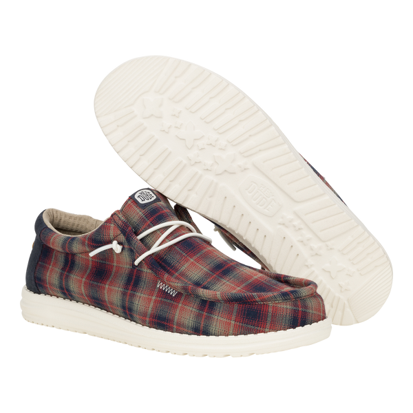 Wally Waffle - Red Plaid