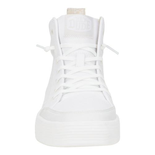 Cody Hi Womens Canvas - White