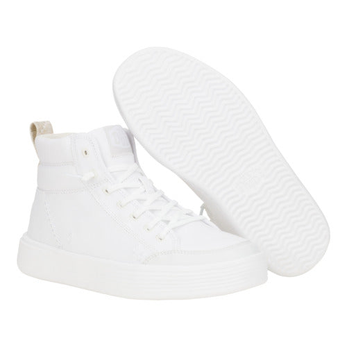 Cody Hi Womens Canvas - White