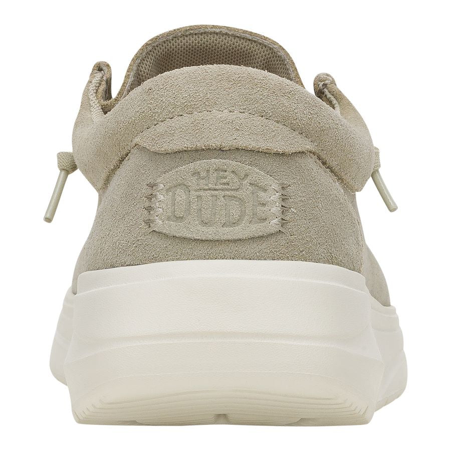 Wally Comf Suede - Stone Grey/Silver Birch