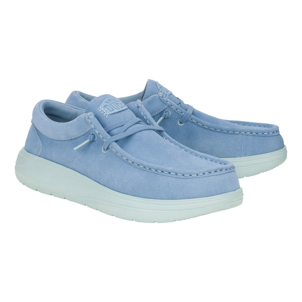 Wally Comf Suede - Faded Denim/Cloud Blue