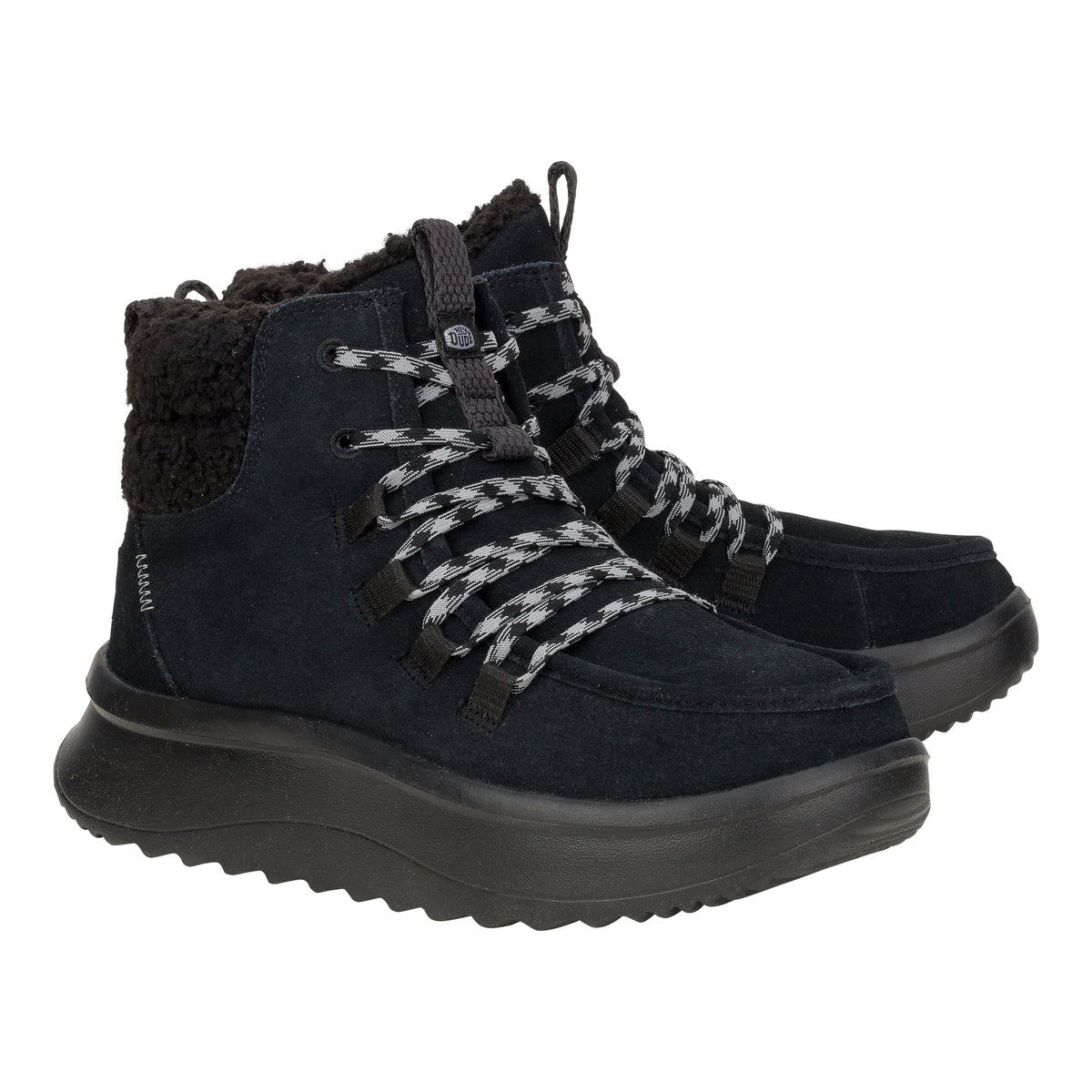 Wendy Peak Apres Suede Cozy - Black/Black