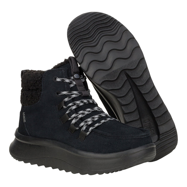 Wendy Peak Apres Suede Cozy - Black/Black