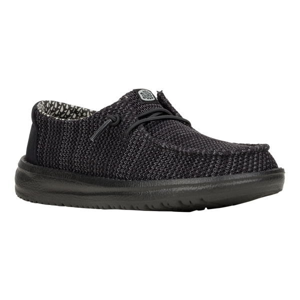 Wendy Youth Stretch Mesh - Black/Black