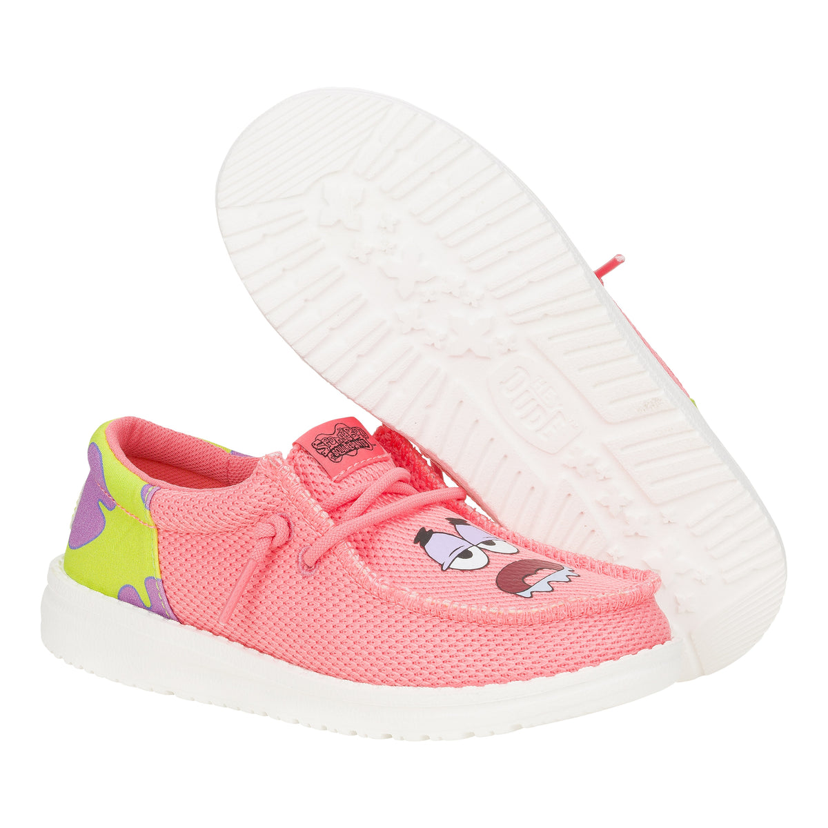 Wally Funk Youth SpongeBob Patrick - Pink/Green