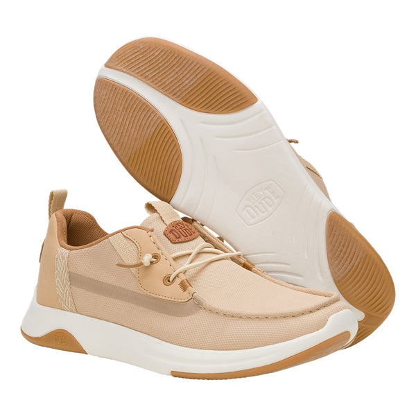 Wally Drift Mesh - Irish Cream/White