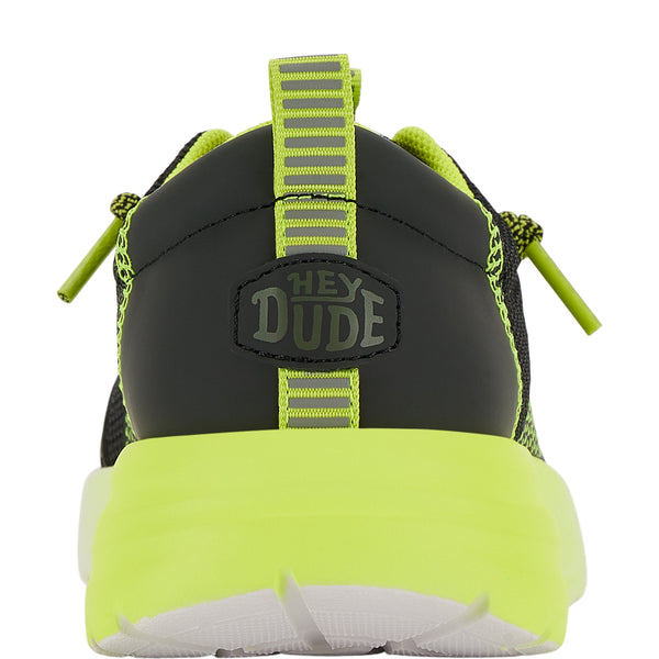 Sirocco Play Youth Sport Block - Black/Lime Punch