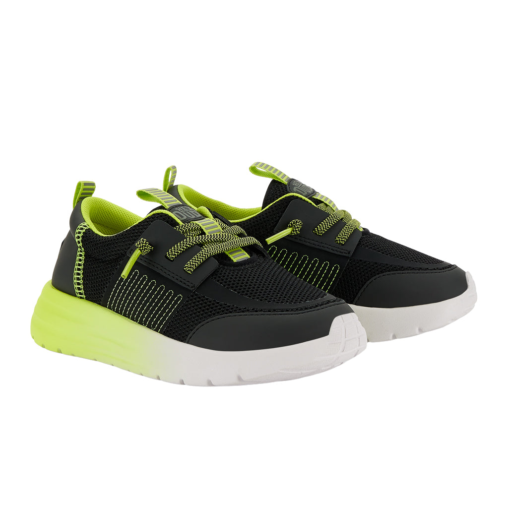 Sirocco Play Youth Sport Block - Black/Lime Punch