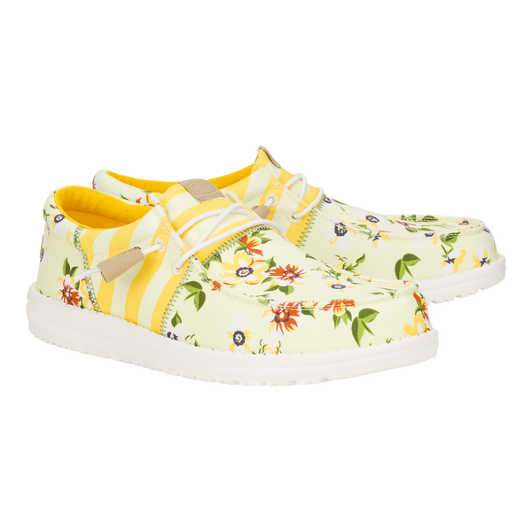 Wally Tri Mixed Floral - Yellow/Multi