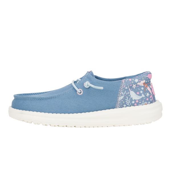 Wendy Funk Youth Sea Creatures - Chambray Blue/Multi