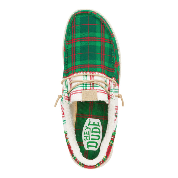 Wally Tri Tartan Plaid - Green/White/Red