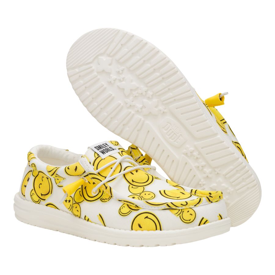 Wally SMILEYWORLD® - Smiley White/Yellow