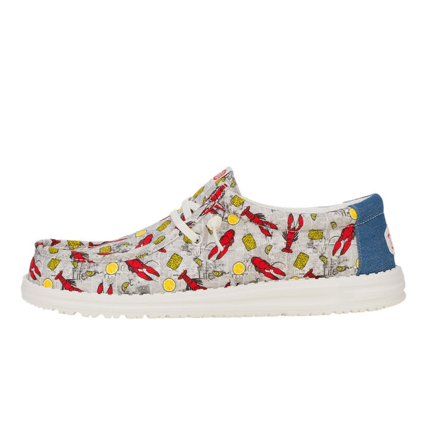 Wally Crawfish - Light Grey/Multi