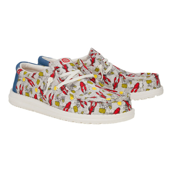 Wally Crawfish - Light Grey/Multi