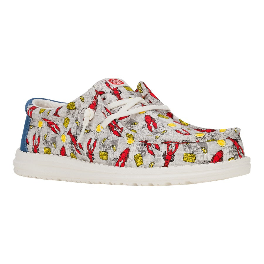 Wally Crawfish - Light Grey/Multi