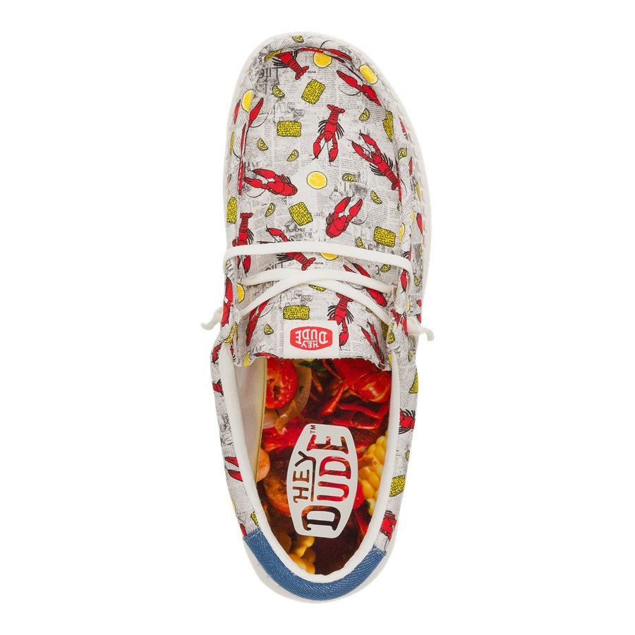 Wally Crawfish - Light Grey/Multi