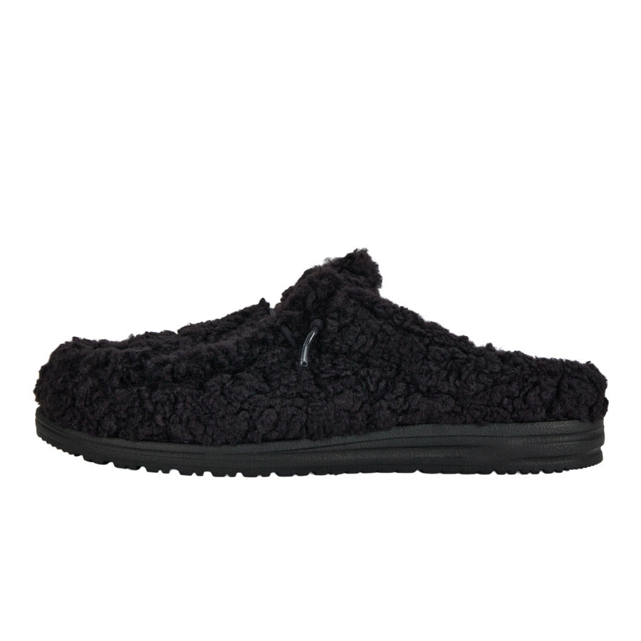 Wendy Slipper - Cozy Black/Black