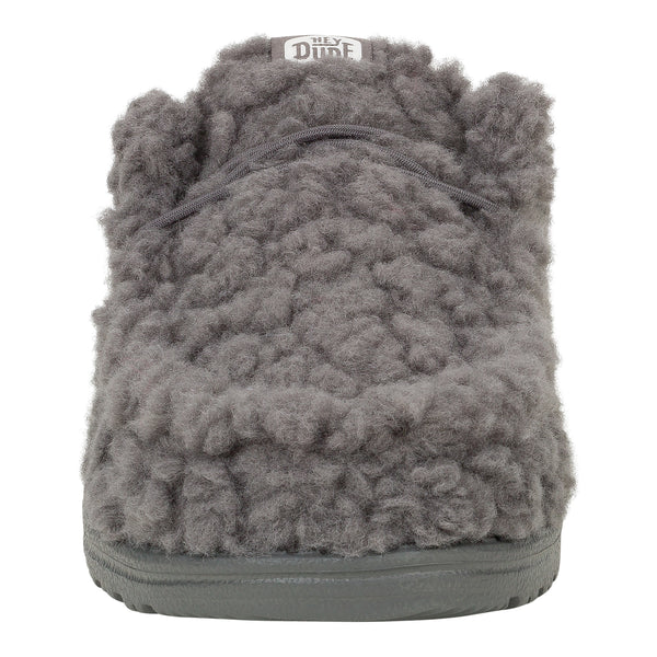 Wally Slipper - Cozy Granite Grey