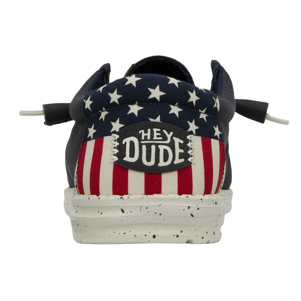 Wally Toddler Americana - Navy/White